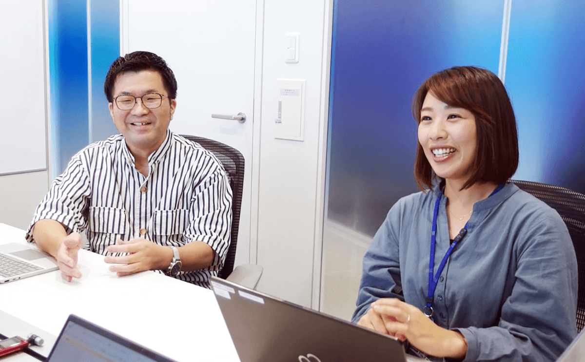 左:中田宏樹 様/右:庄司菜月 様